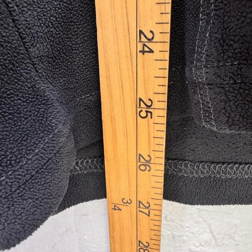 Columbia Mens Black Fleece Quarter Zip Pullover Sweater Size M AM6558